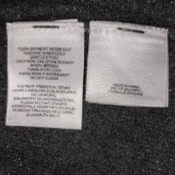 Anne Klein women's off-shoulder Glitter Sweater Sz M - Picture 4 of 6